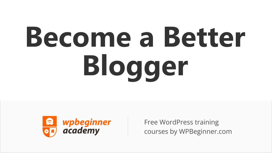 become a better blogger
